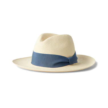 Rafael Panama Hat Wide Ribbon Dusty - Hat
