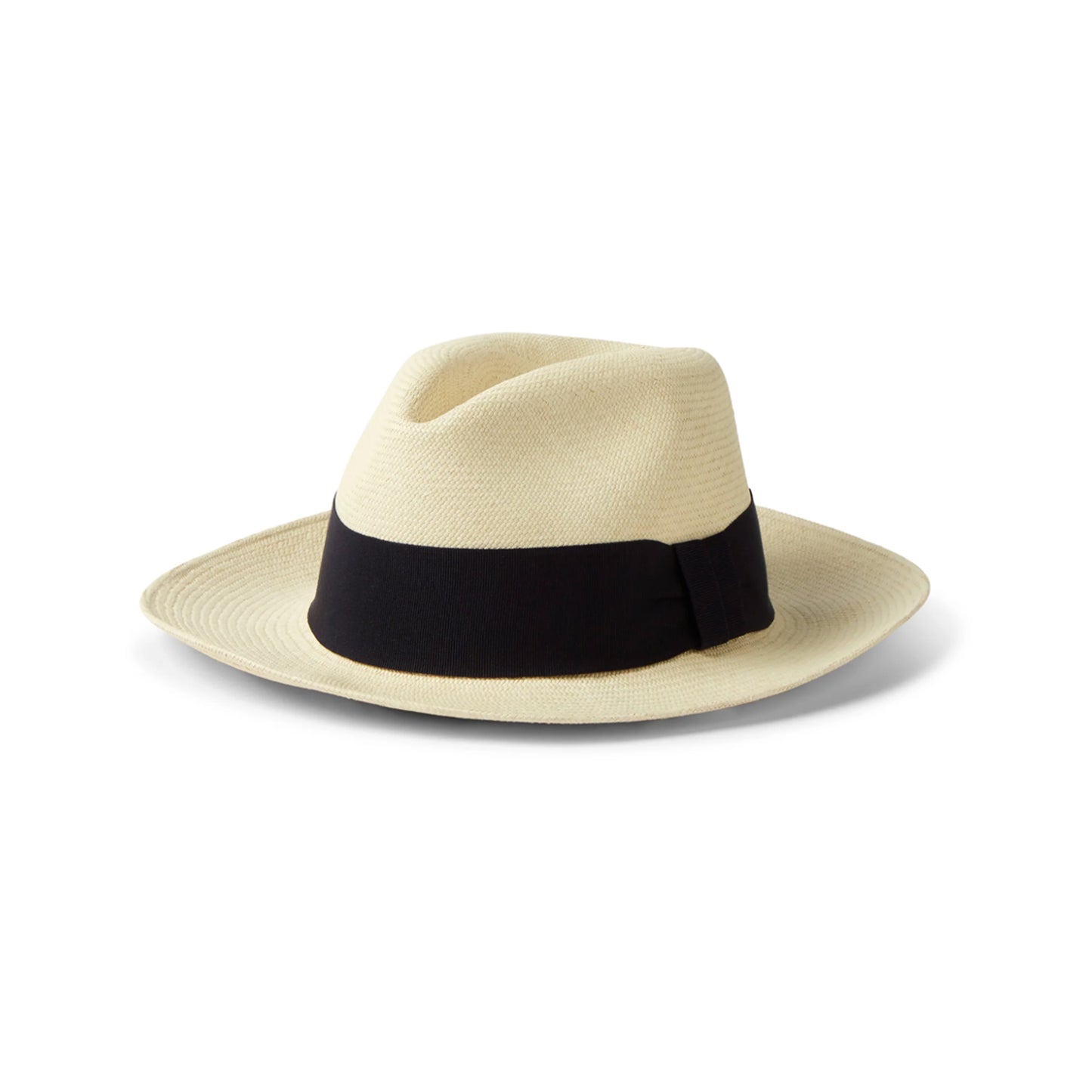 Rafael Panama Hat Wide Ribbon - Navy Blue - Hat