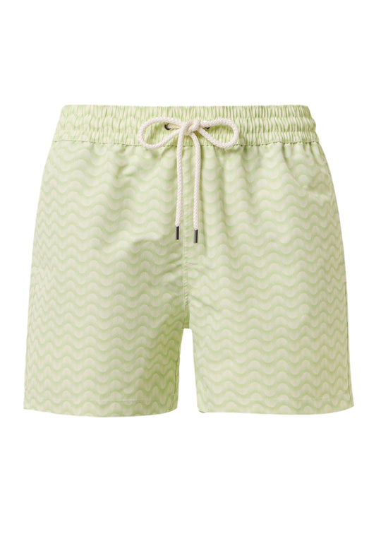 Rio Swim Short Copa Raio Do Sol Print Pistachio