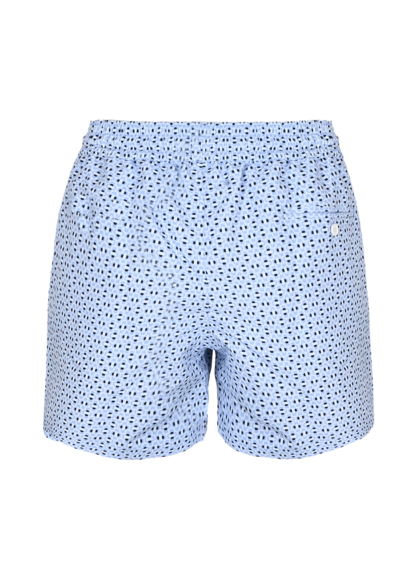 Load image into Gallery viewer, Rio Swim Short Ipanema Powder Blue &amp;amp; Charcoal Blue
