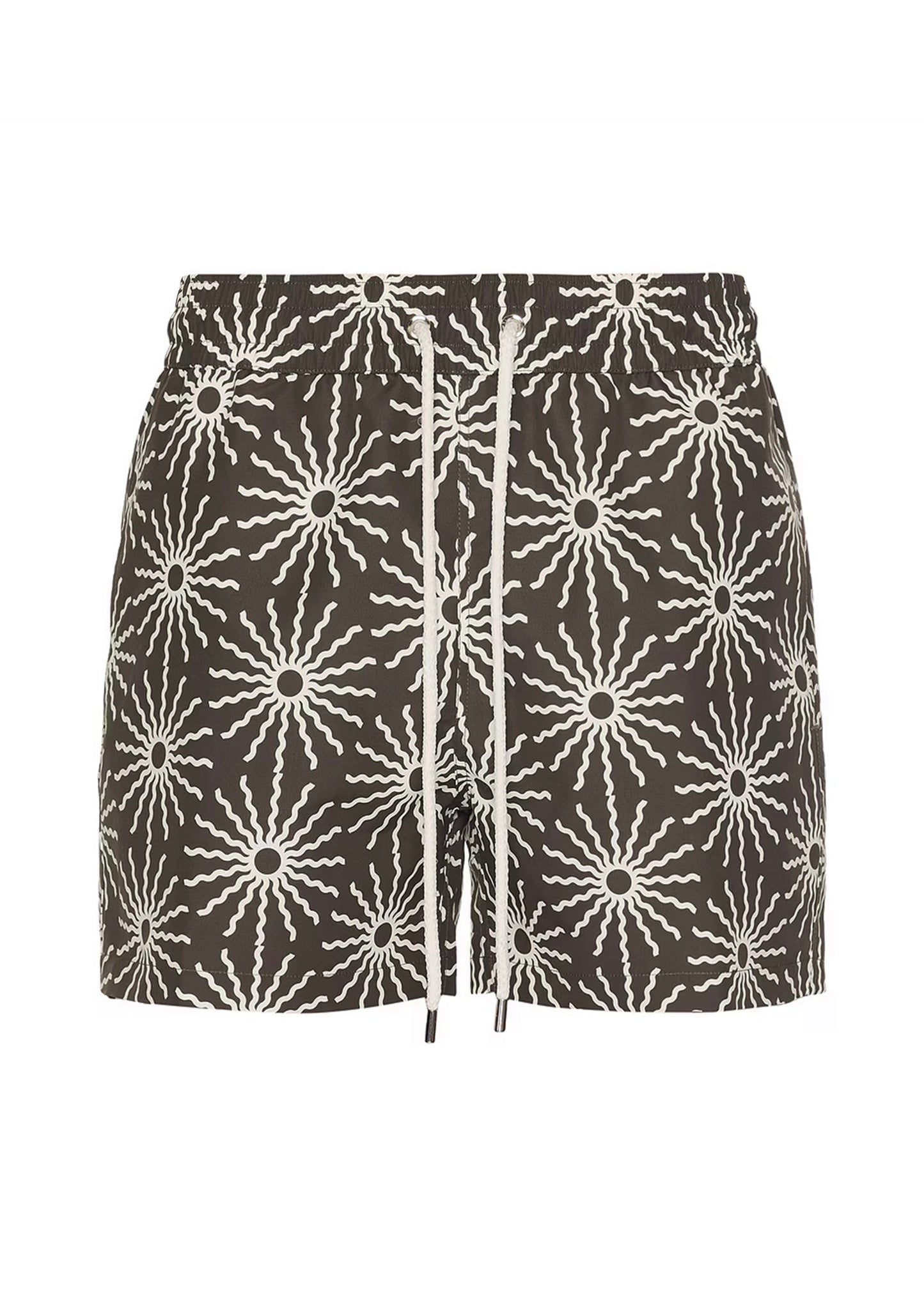 Load image into Gallery viewer, Rio Swim Short O Sol Print Seawood &amp;amp; Ivory

