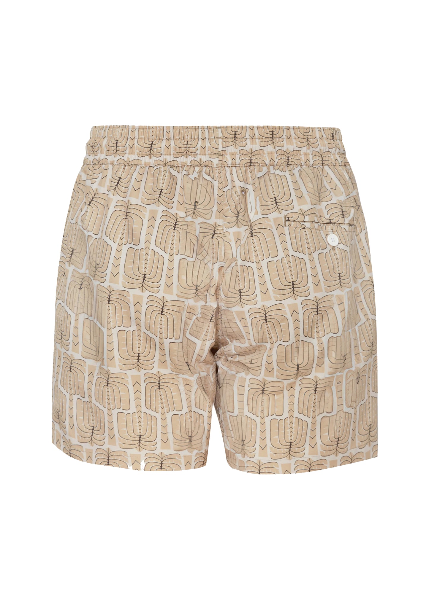 Load image into Gallery viewer, Rio Swim Short Palmeira Print Dried Moss
