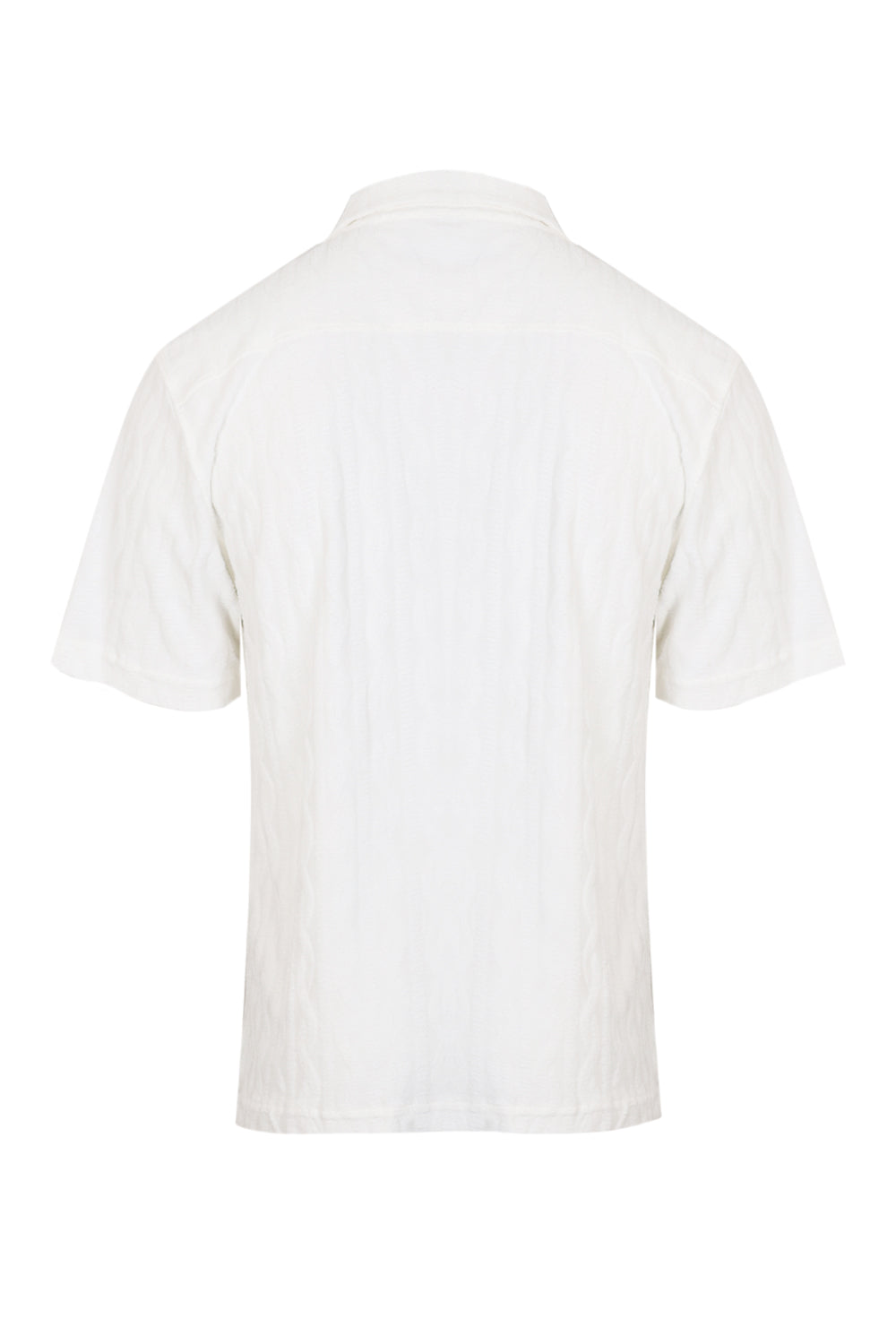 Load image into Gallery viewer, Roberto Terry Cotton Jacquard Shirt Ivory
