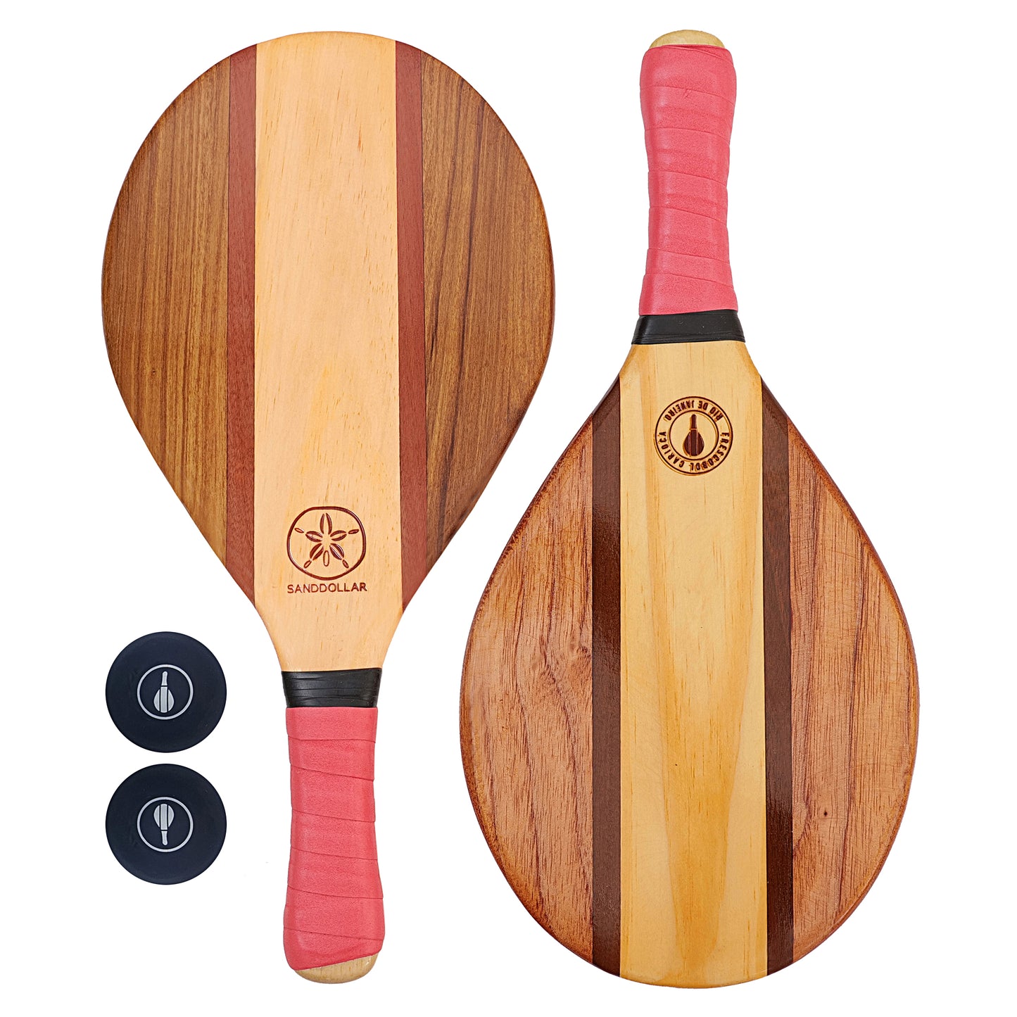 Trancoso Beach Bat Set Red