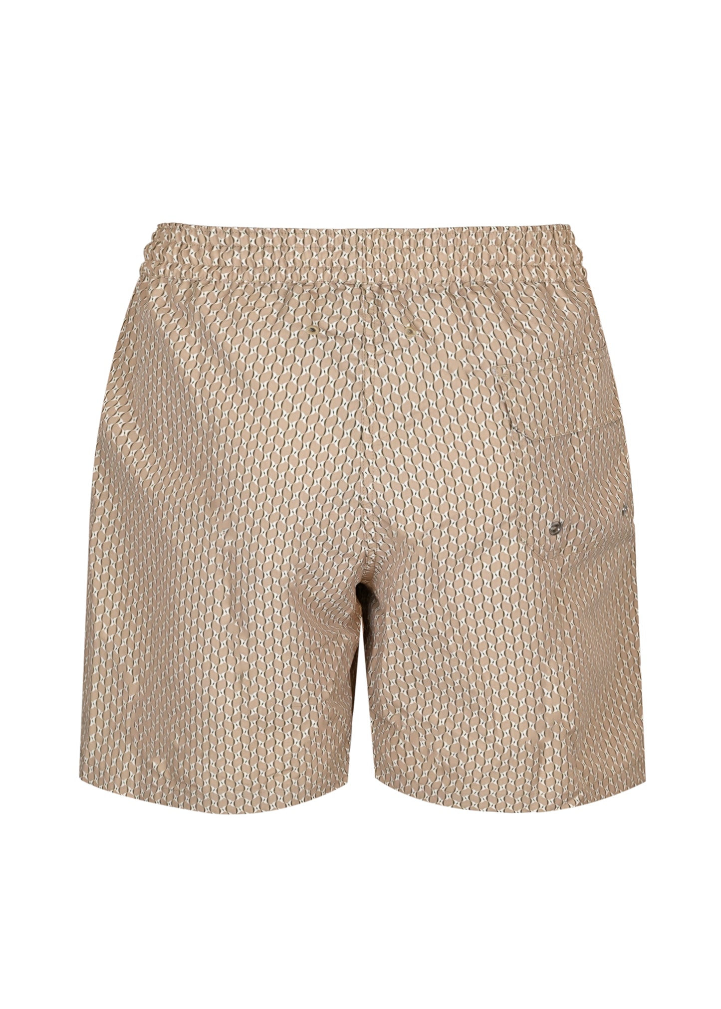 Load image into Gallery viewer, Santos Swim Short Micro Copa Print Dried Moss &amp;amp; Ivory
