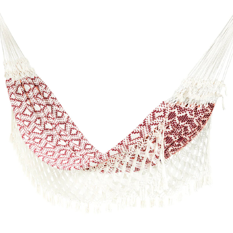 Simao Jacquard Hammock Wine