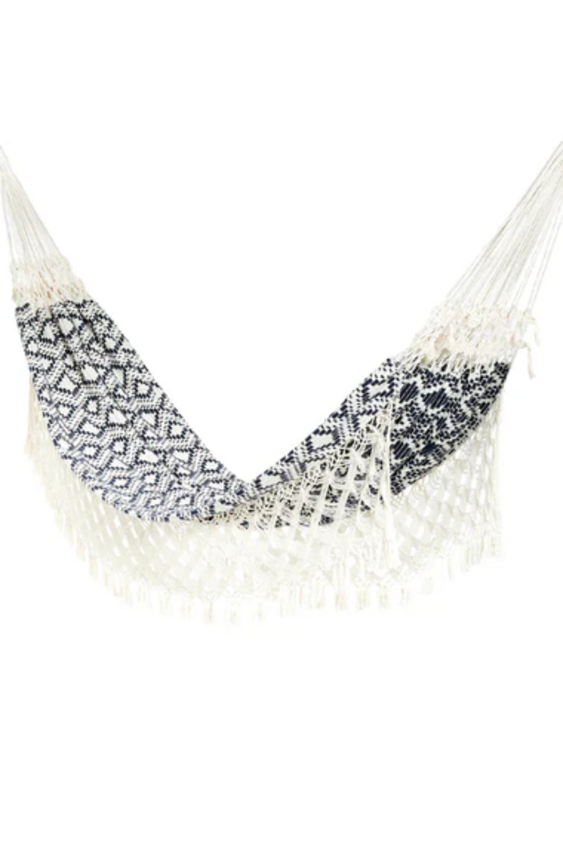 Simao Jacquard Hammock Navy