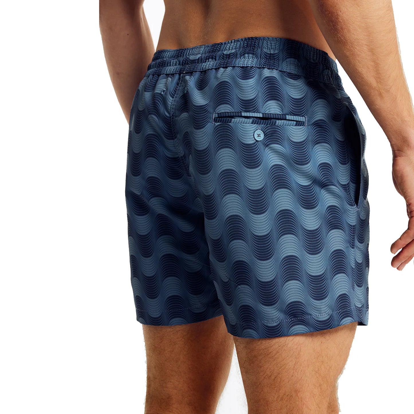 Load image into Gallery viewer, Sport Swim Short Copacabana Selva Print Summer Night - Swim Shorts
