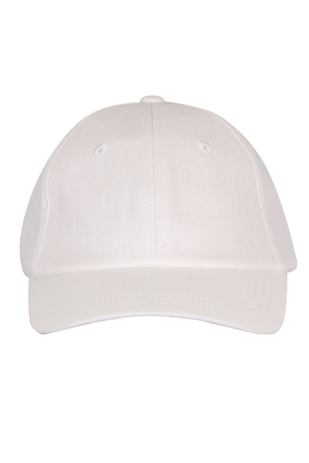 Load image into Gallery viewer, Fernando Linen Cap Ivory
