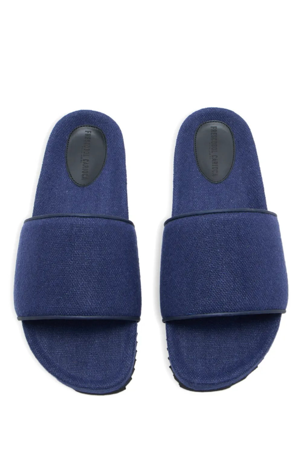 Renato Linen Sliders Navy