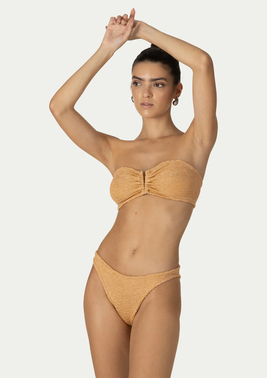 Frida Bikini Peach Lurex