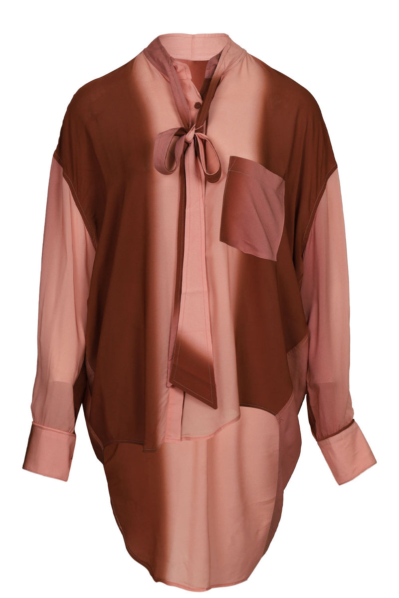 Shirt Leona Terracota Gradient Brown