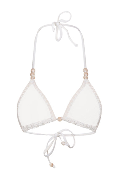 Top Belize Crochet Off White
