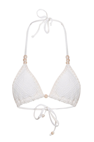 Top Belize Crochet Off White