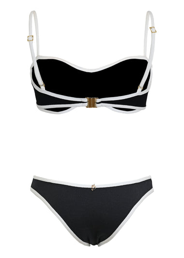 Calabria Black Bikini Set