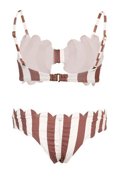 Santorini Laser Leque Bikini set