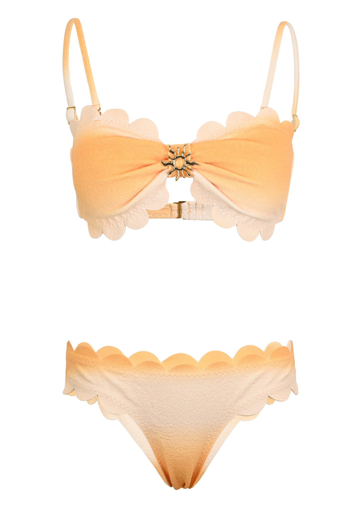 Load image into Gallery viewer, Santorini Laser Solar Bikini Set
