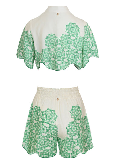 Shirt And Shorts Mandala