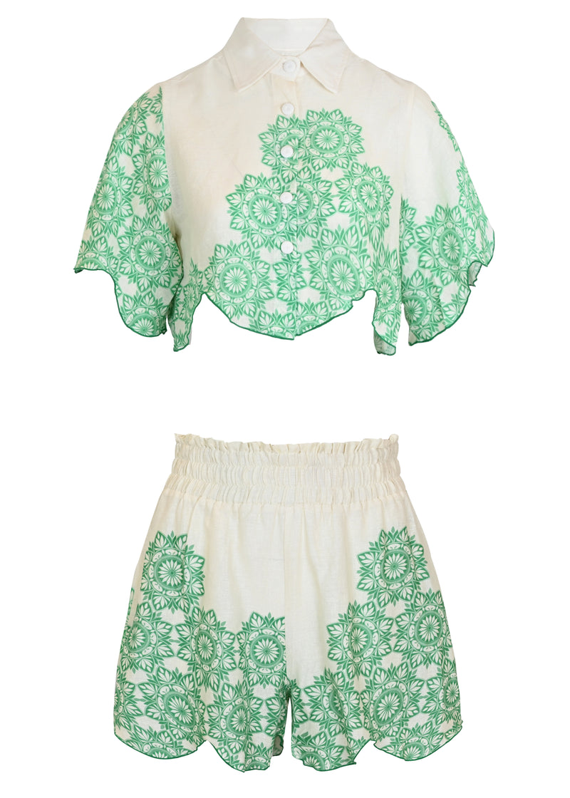 Shirt And Shorts Mandala