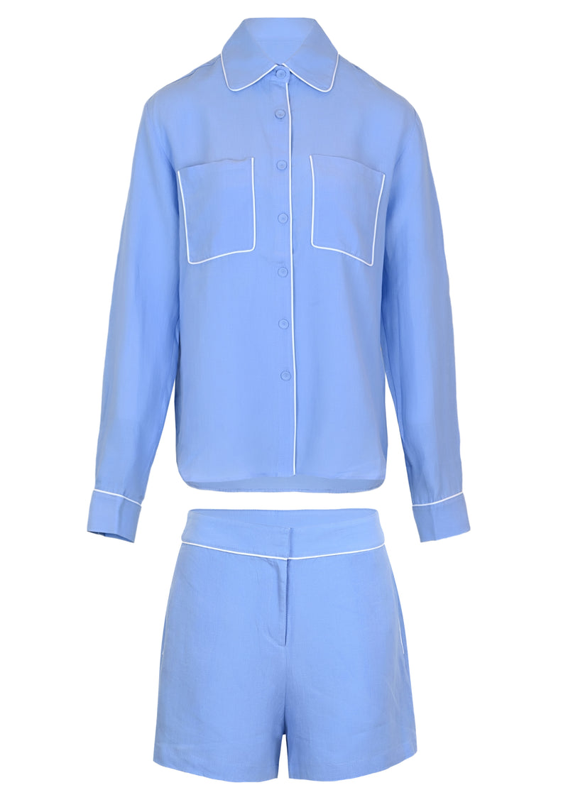 Shirt And Shorts Coast Azul Serenity Set