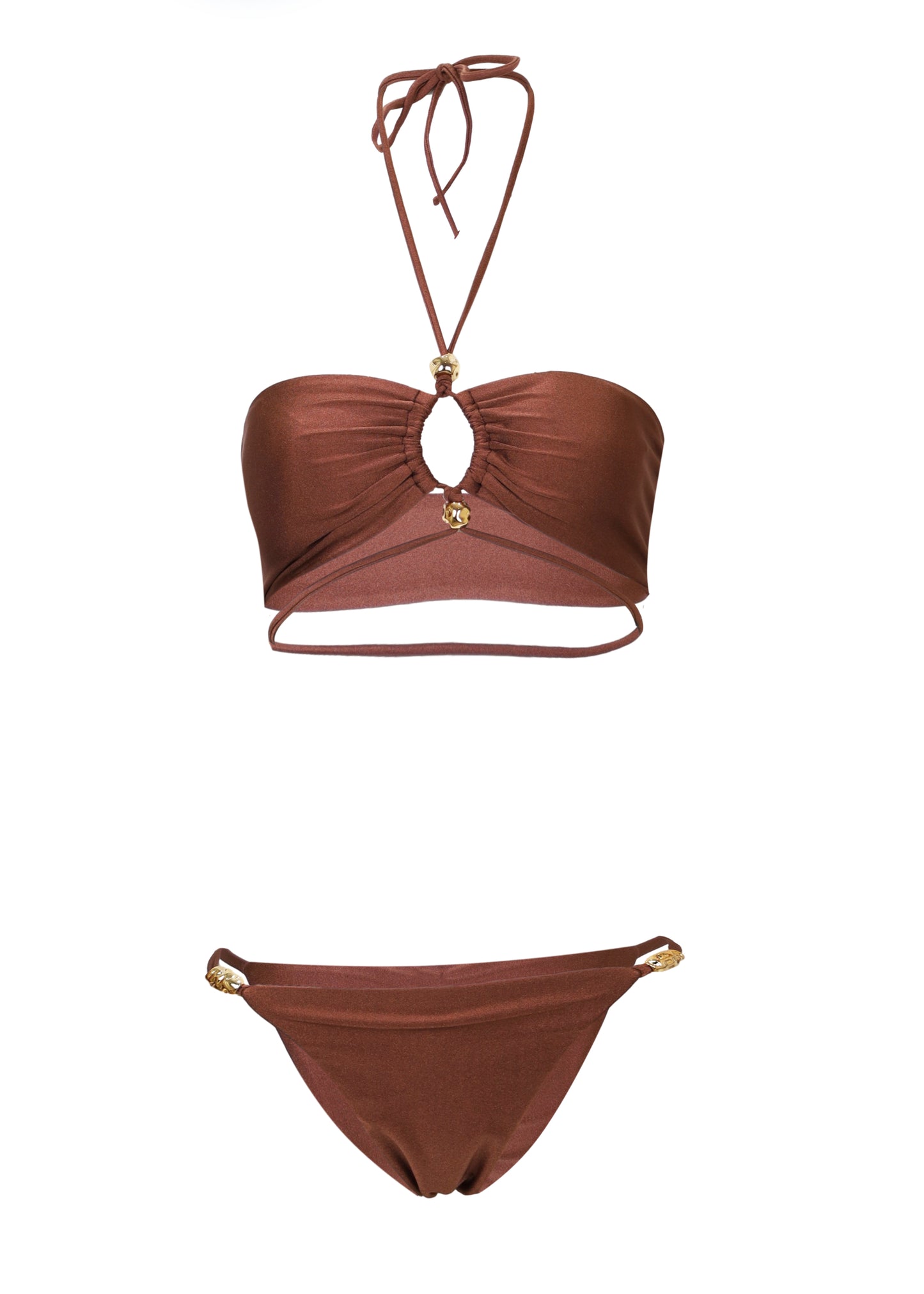 Load image into Gallery viewer, Springs Cappucino Bikini Set
