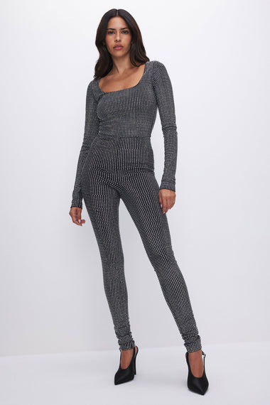Crystal Suit Jumpsuit Black - Jumpsuit
