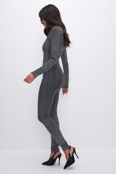 Crystal Suit Jumpsuit Black - Jumpsuit
