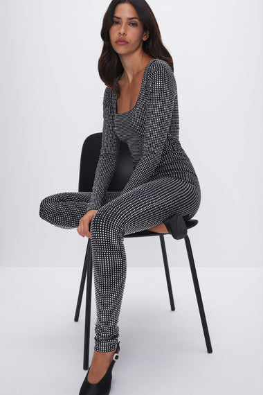 Crystal Suit Jumpsuit Black - Jumpsuit