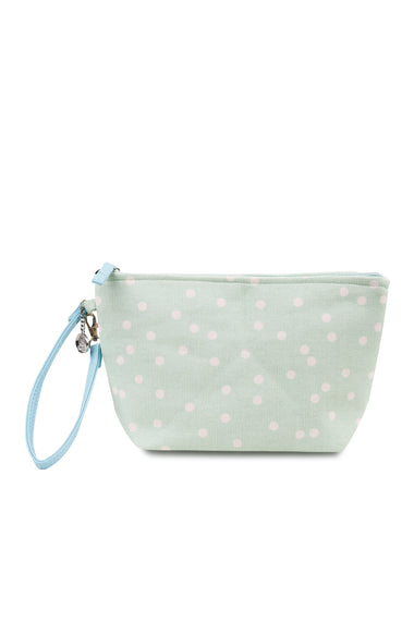 Carry Pouch Soft Matcha with White