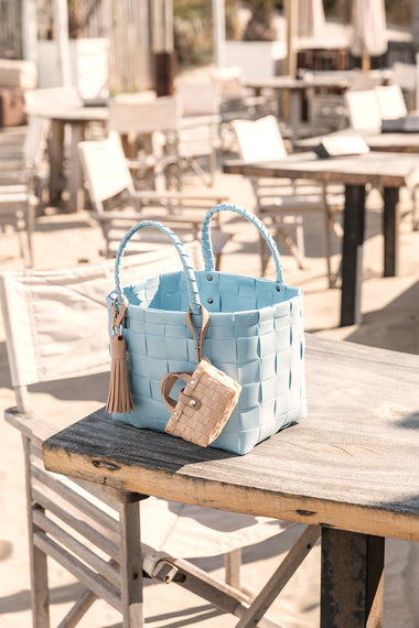 Mini Paris Handbag Faded Blue