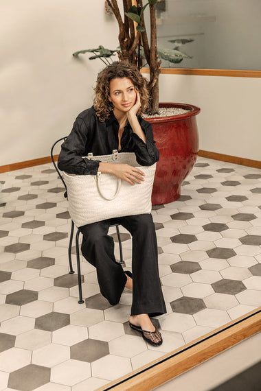 Dune Shopper Champagne