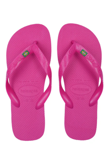 Havaianas Brasil Flip Flops Pink Electric