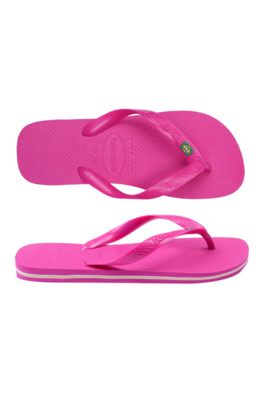Havaianas Brasil Flip Flops Pink Electric