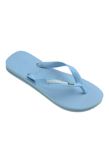 Havaianas Brasil Logo Blue Lavender/White
