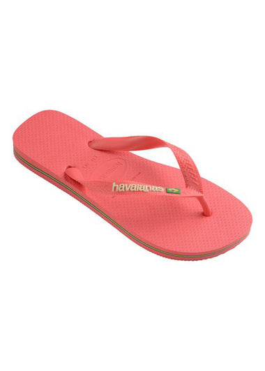 Havaianas Brasil Logo Tropical Coral