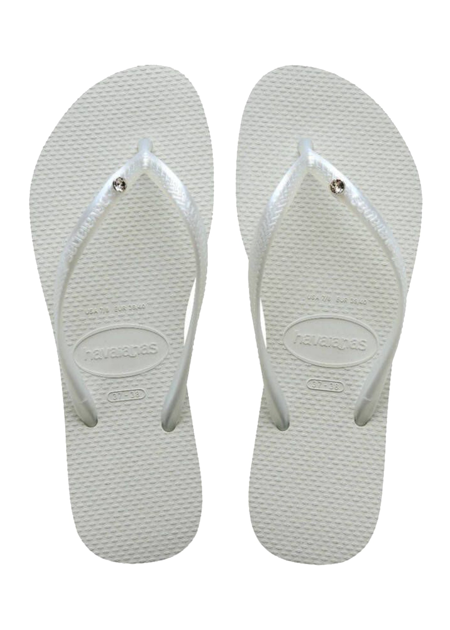 Havaianas Slim Crystal SW II White