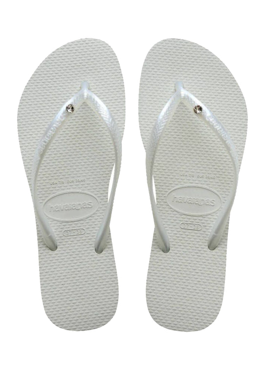 Havaianas Slim Crystal SW II White