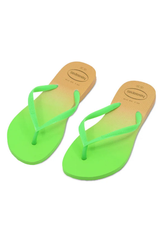Havaianas Slim Gradient White/Flourescent Electric