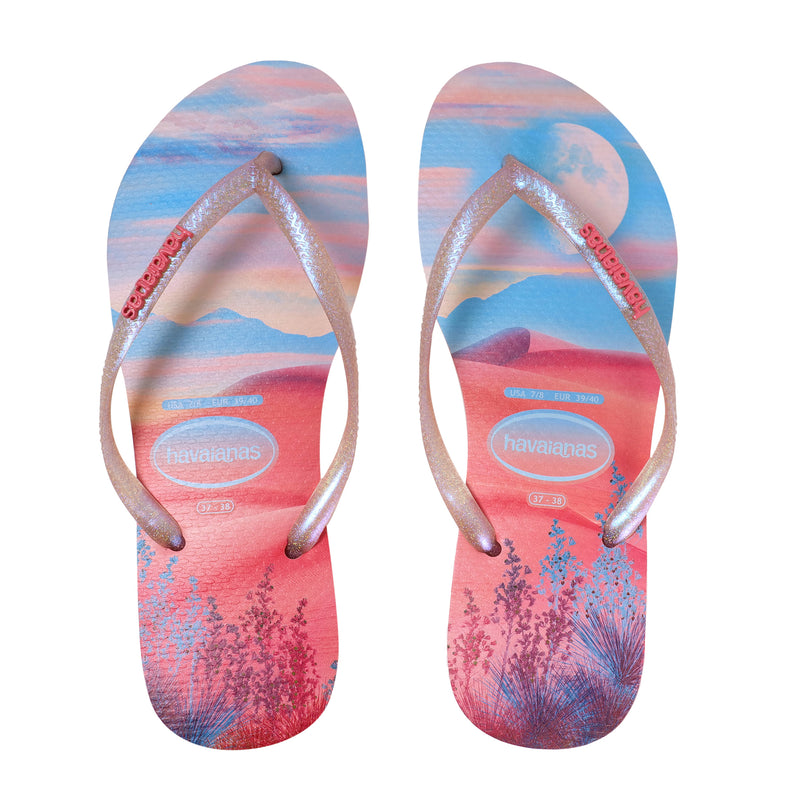 Havaianas Slim Paisage Macaroon Pink