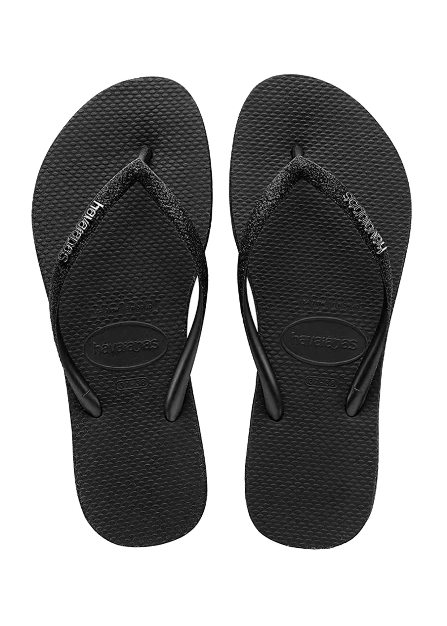 Havaianas Slim Sparkle Black