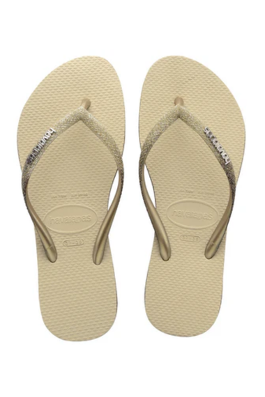 Havaianas Slim Sparkle Sand Grey