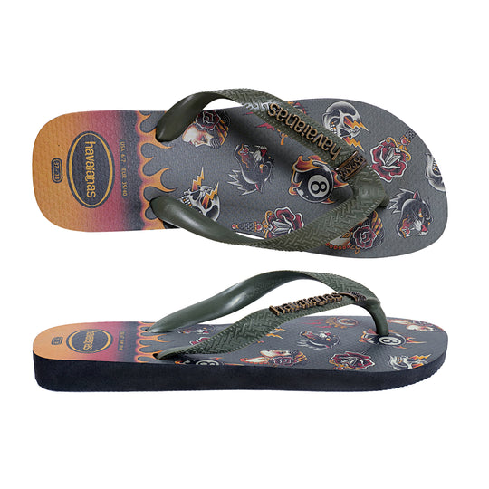 Havaianas Top Tribo Black/Moss