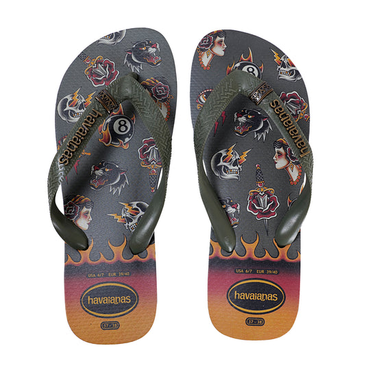 Havaianas Top Tribo Black/Moss