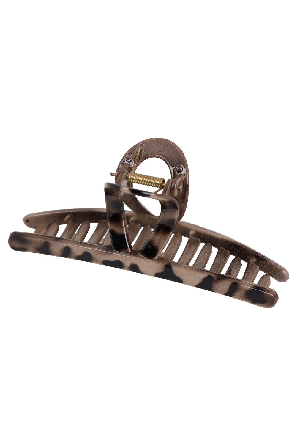 Load image into Gallery viewer, Leopard Print Matte Hair Claw Clip
