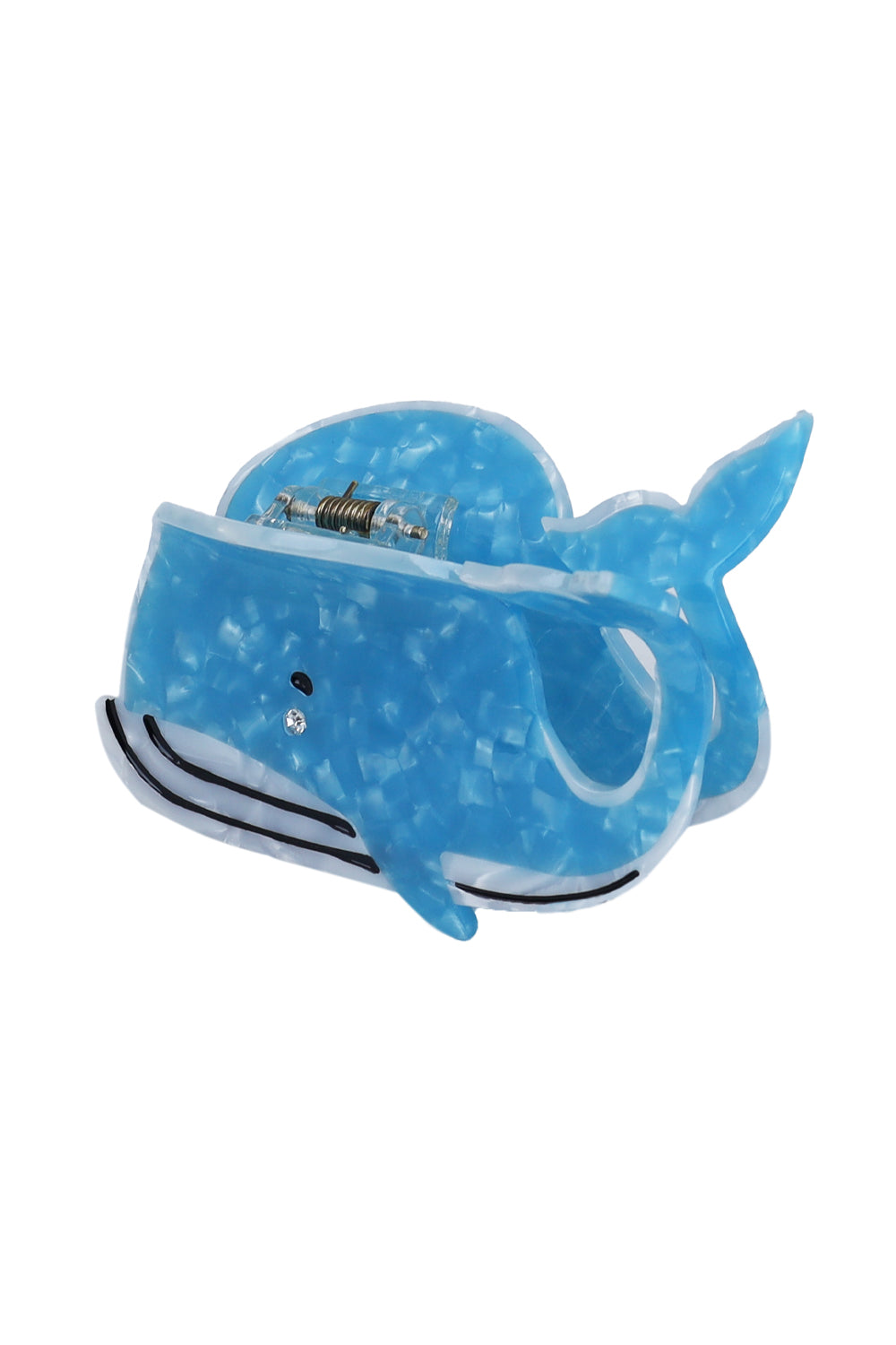 Load image into Gallery viewer, Blue Whale Hair Claw Clip
