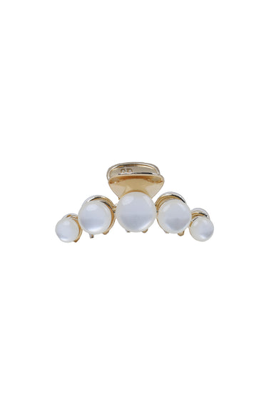 Gold Geometric Metal Hair Claw Clip