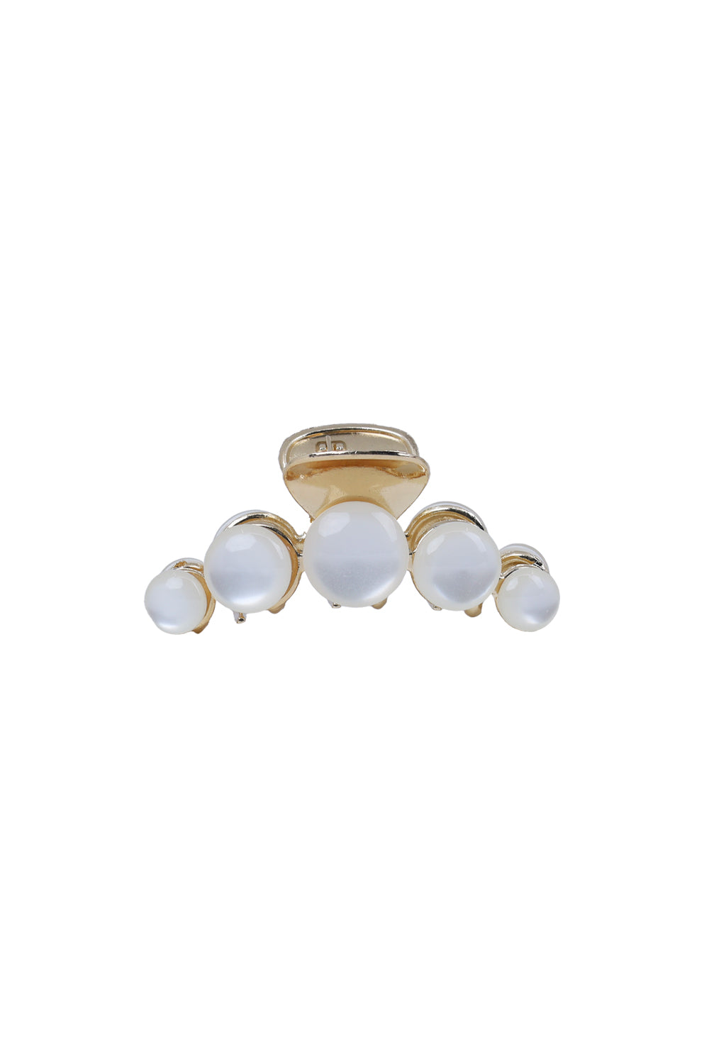 Load image into Gallery viewer, Gold Geometric Metal Hair Claw Clip
