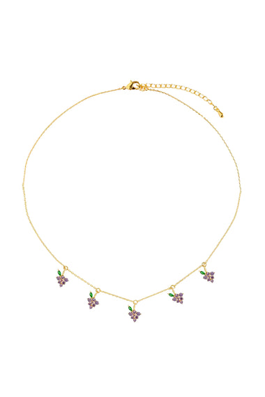 Grape Charm Necklace