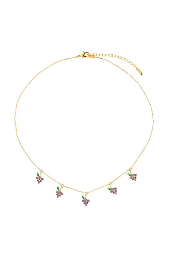 Grape Charm Necklace