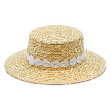 Summer Vacation Straw Hat Outdoors Beach White - Hat